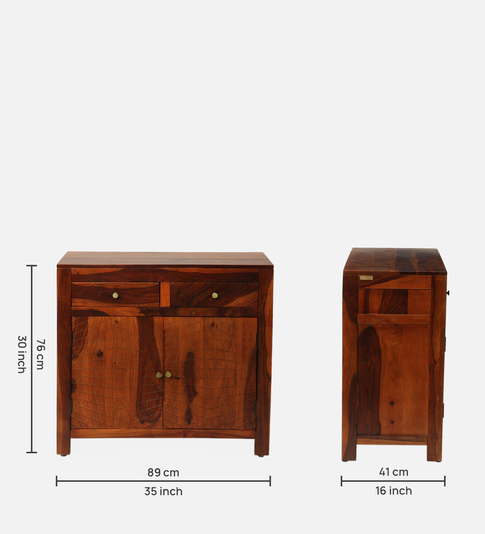 Velmont Handcrafted Solid Wood Cabinet for Modern Home Storage Solutions - Image 9