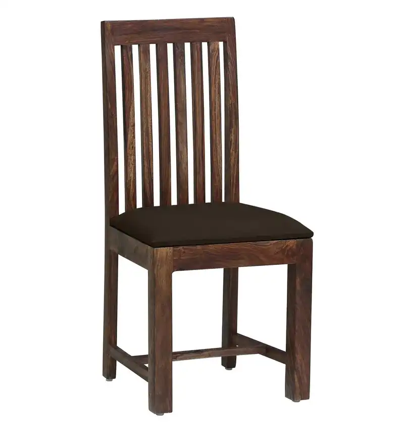 Verden Natural Finish Sheesham Wood Chair - Image 2