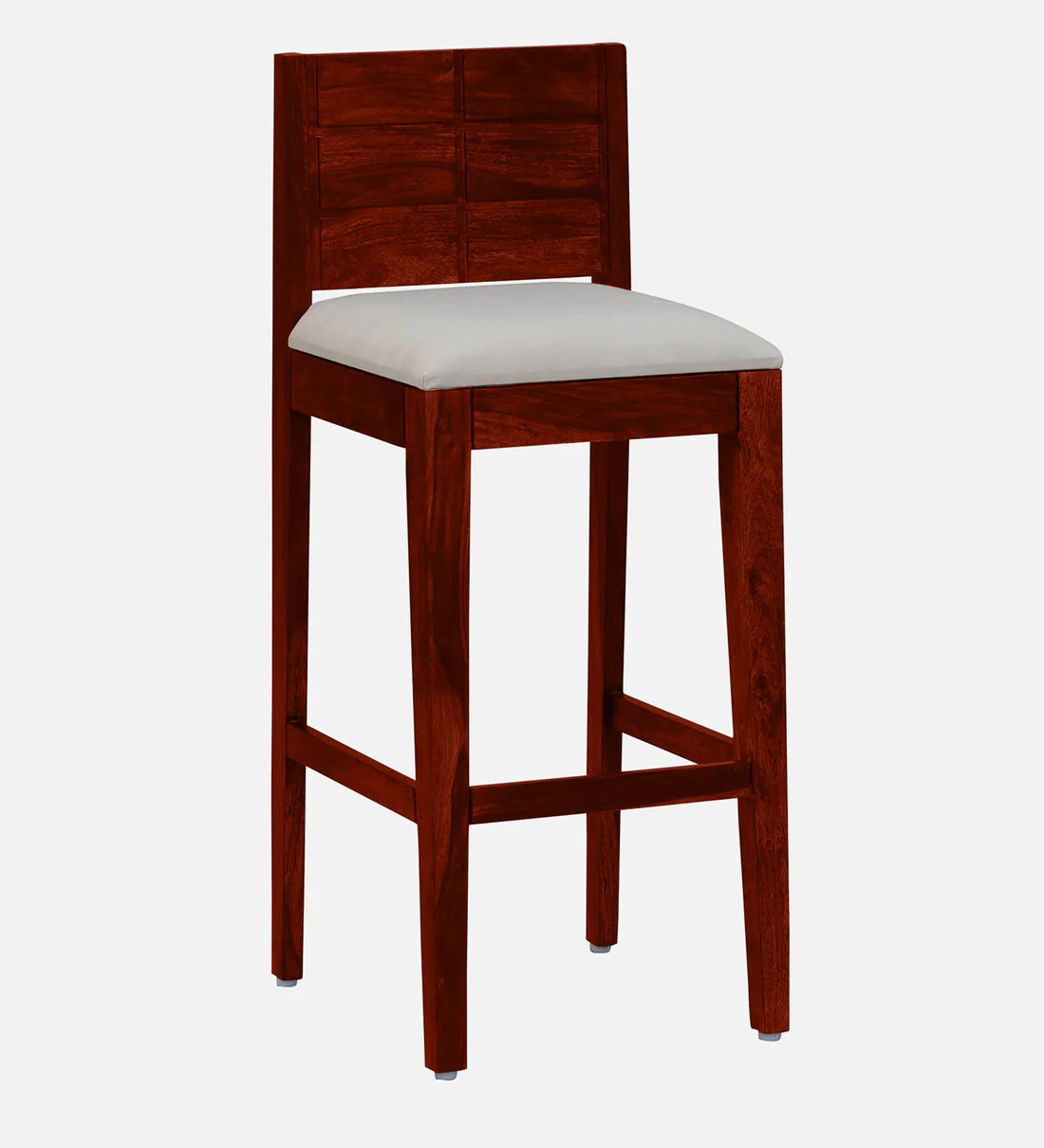 Alverto Premium Solid Wood Bar Chair with Elegant Design - Image 2
