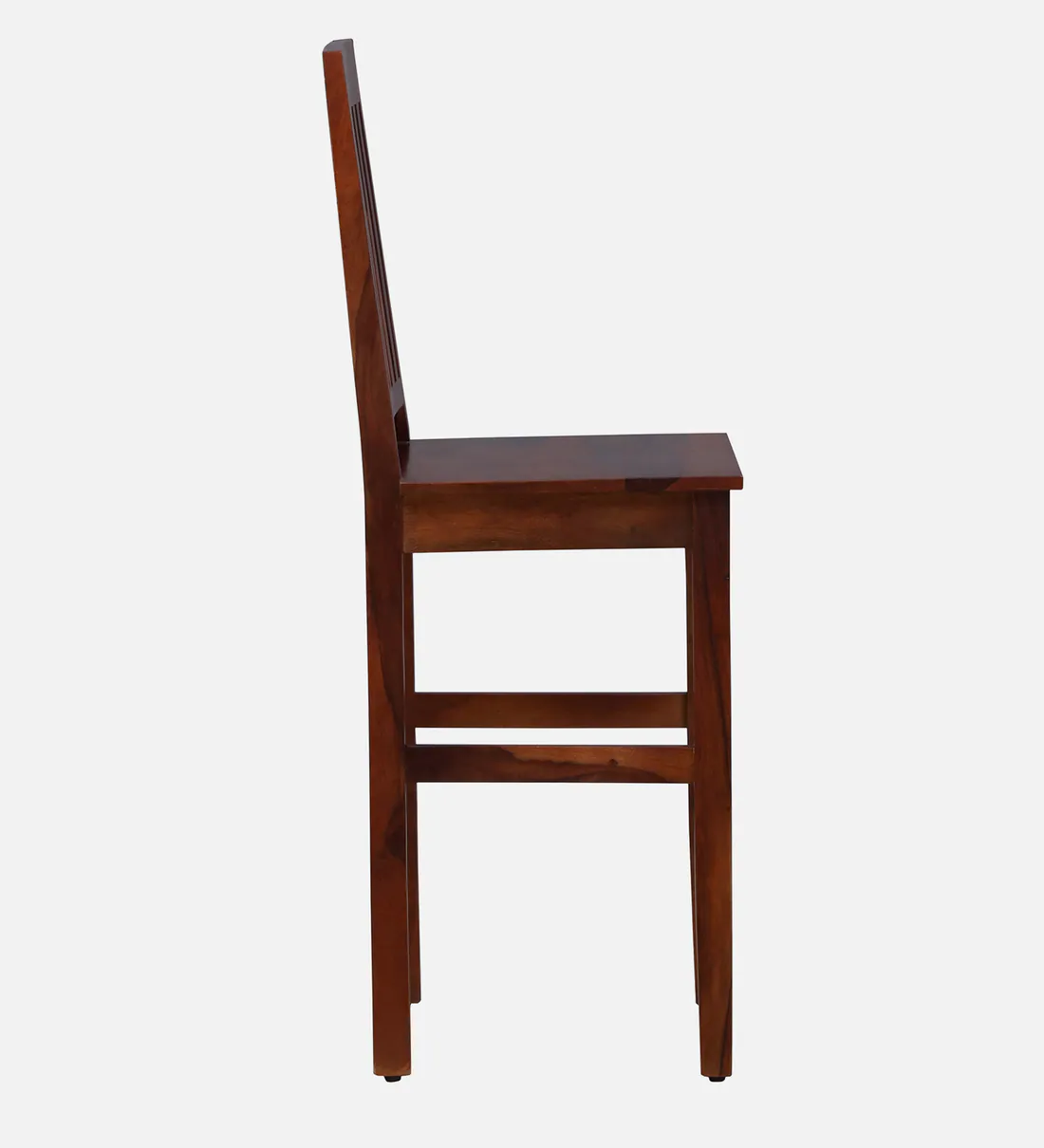 Avenza Modern Solid Wood Bar Chair with Comfortable Backrest - Image 2
