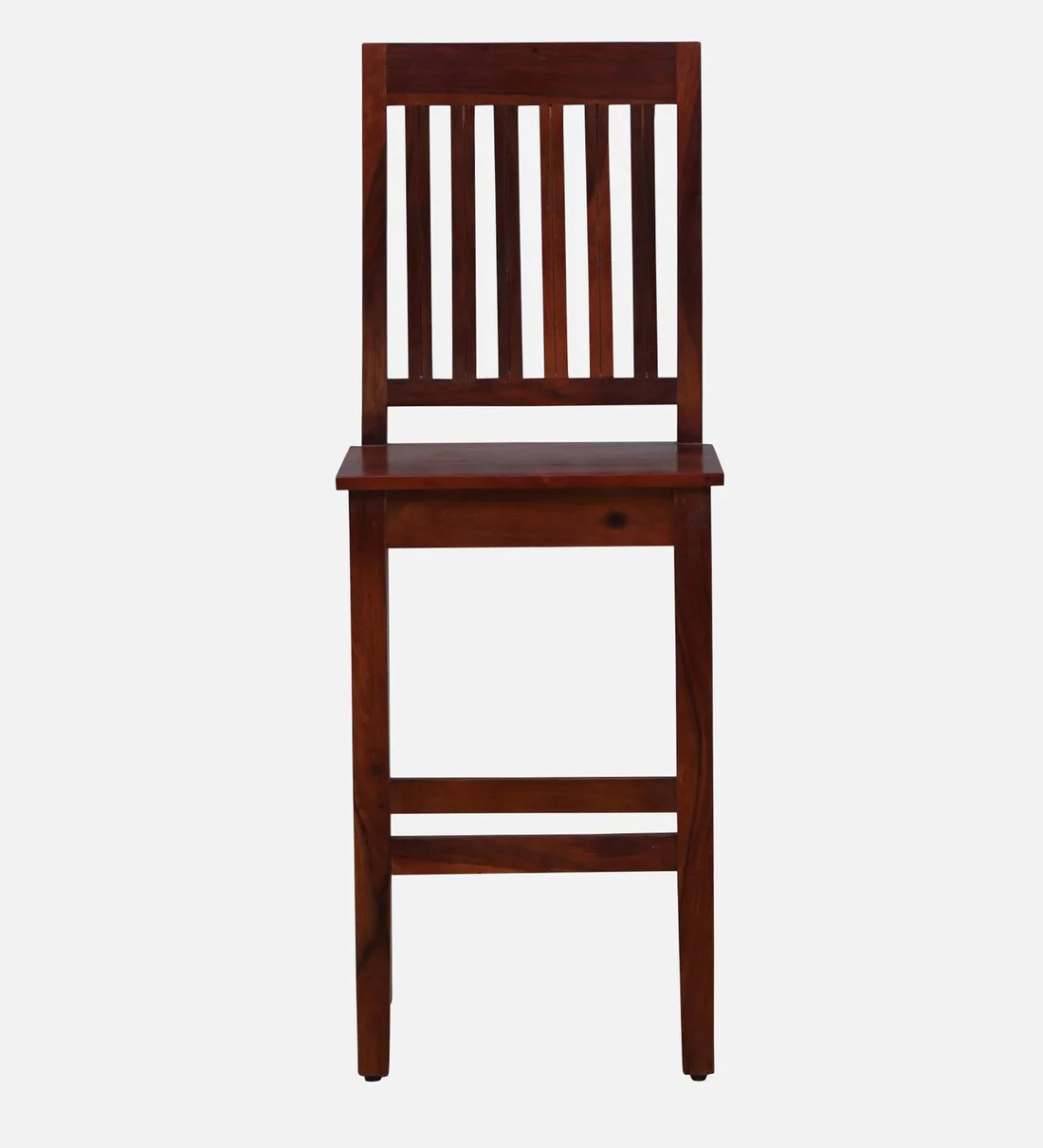 Avenza Modern Solid Wood Bar Chair with Comfortable Backrest - Image 3