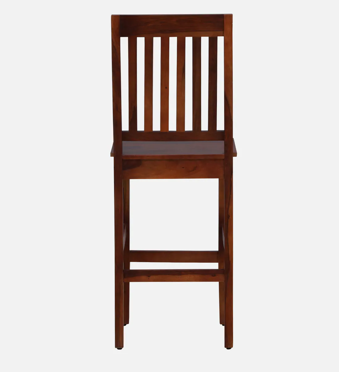 Avenza Modern Solid Wood Bar Chair with Comfortable Backrest - Image 4