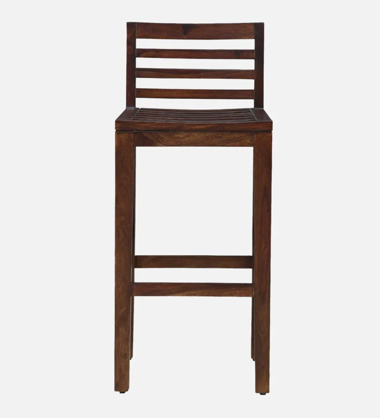 Bravion Contemporary Wooden Bar Chair for Café and Home - Image 4