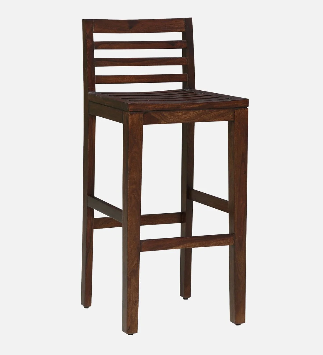 Bravion Contemporary Wooden Bar Chair for Café and Home - Image 5