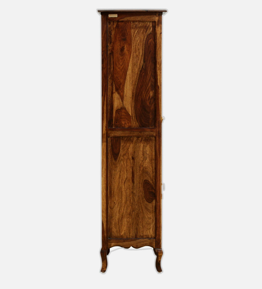 Bravion Solid Sheesham Wood Bar Cabinet with Cabinets - Image 2