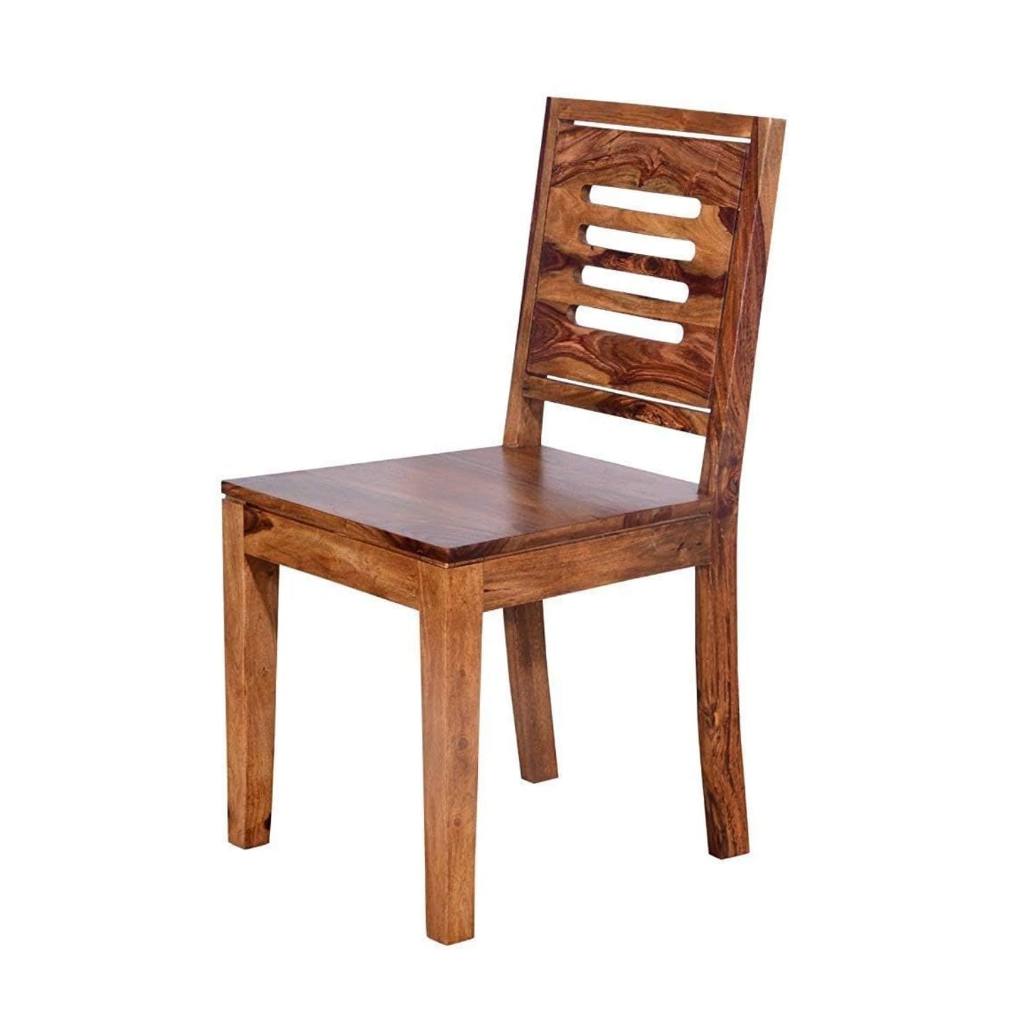 Castera Elegant Sheesham Wood 6 Seater Dining Table Set in Honey Oak Finish - Image 5