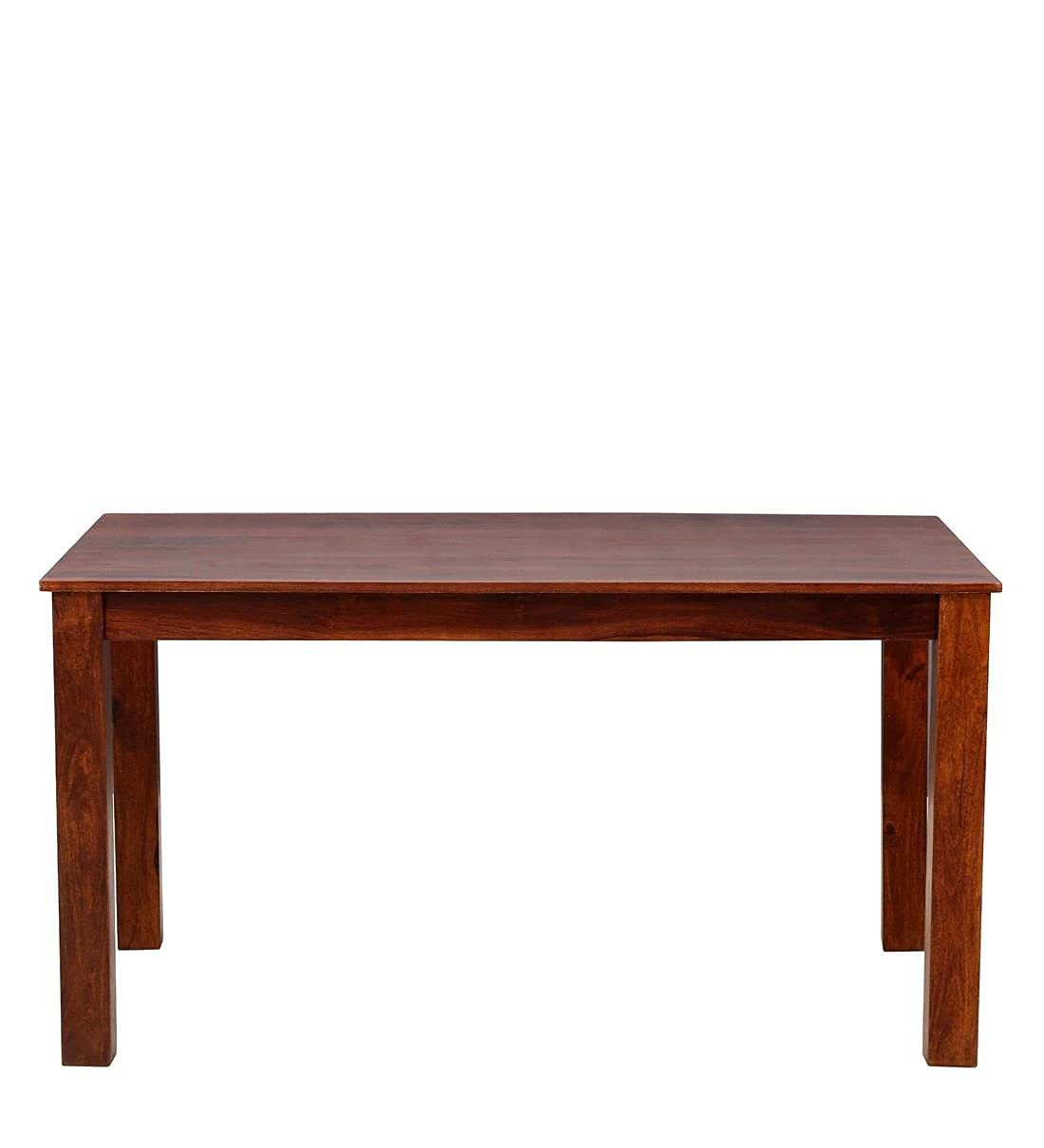 Denvor Luxury Solid Sheesham Wood 6 Seater Dining Set in Provincial Teak Finish - Image 2