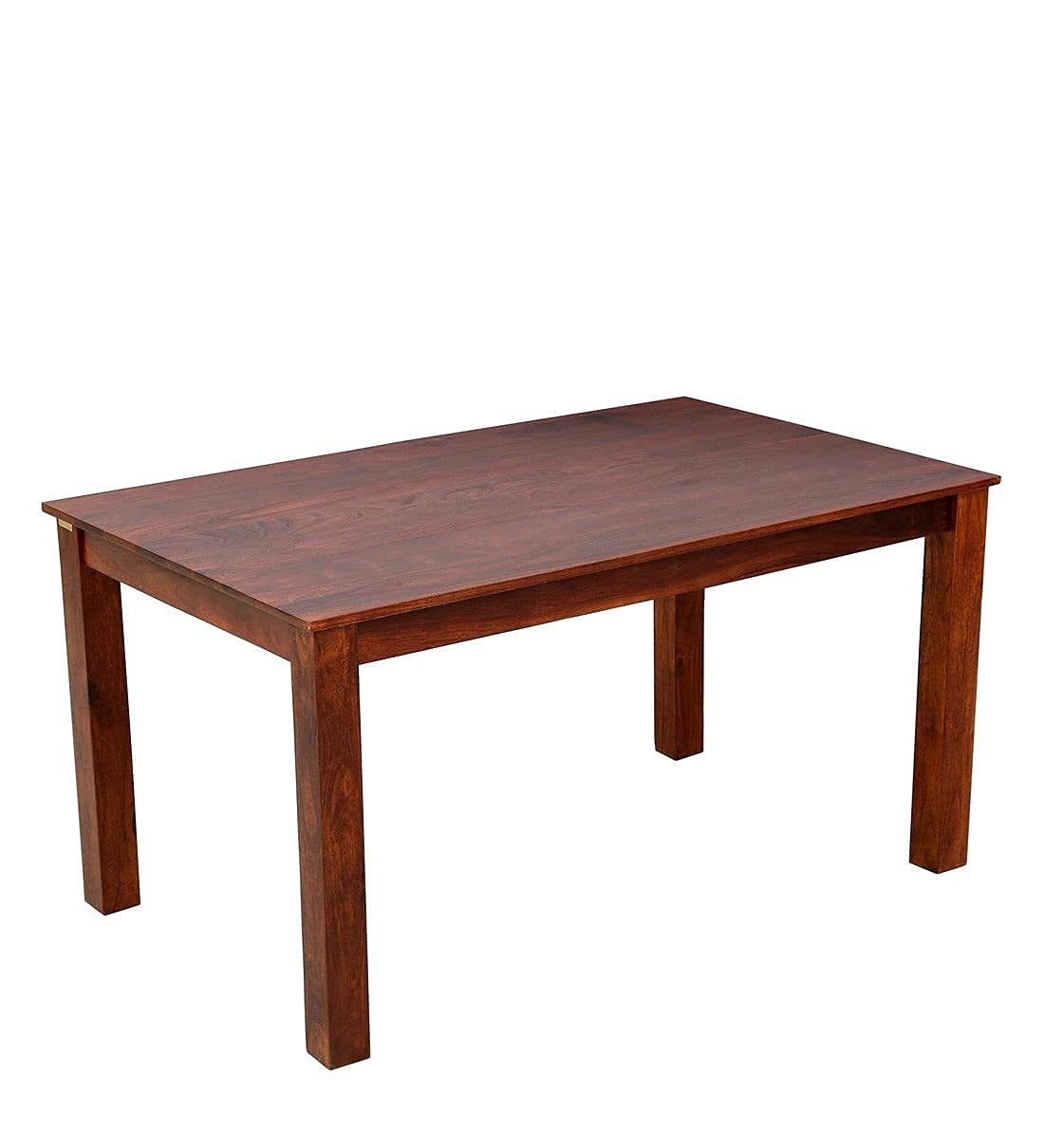 Denvor Luxury Solid Sheesham Wood 6 Seater Dining Set in Provincial Teak Finish - Image 6