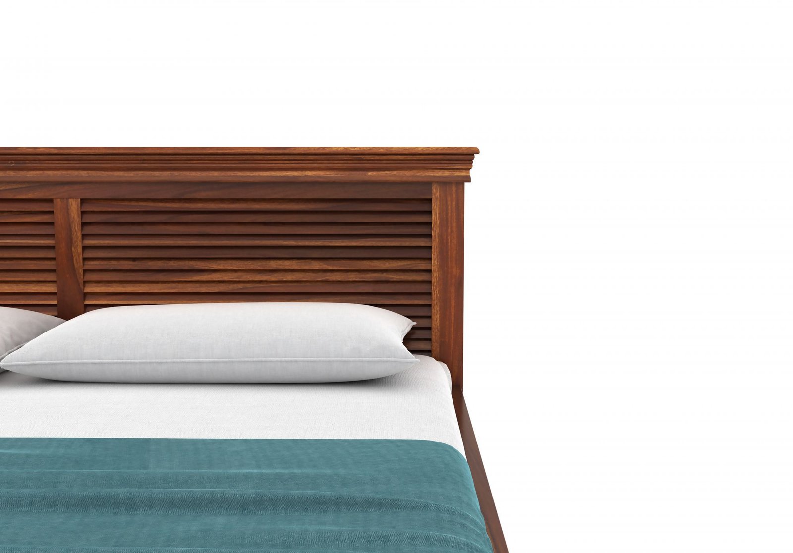 Ferlino Handcrafted Solid Wood Storage Bed with Large Underbed Storage Compartments - Image 5