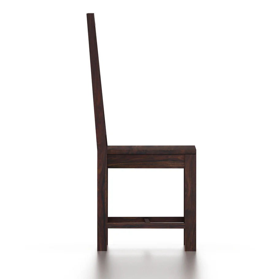 Havensa Contemporary Sheesham Wood 6 Seater Dining Table with Chairs - Image 3