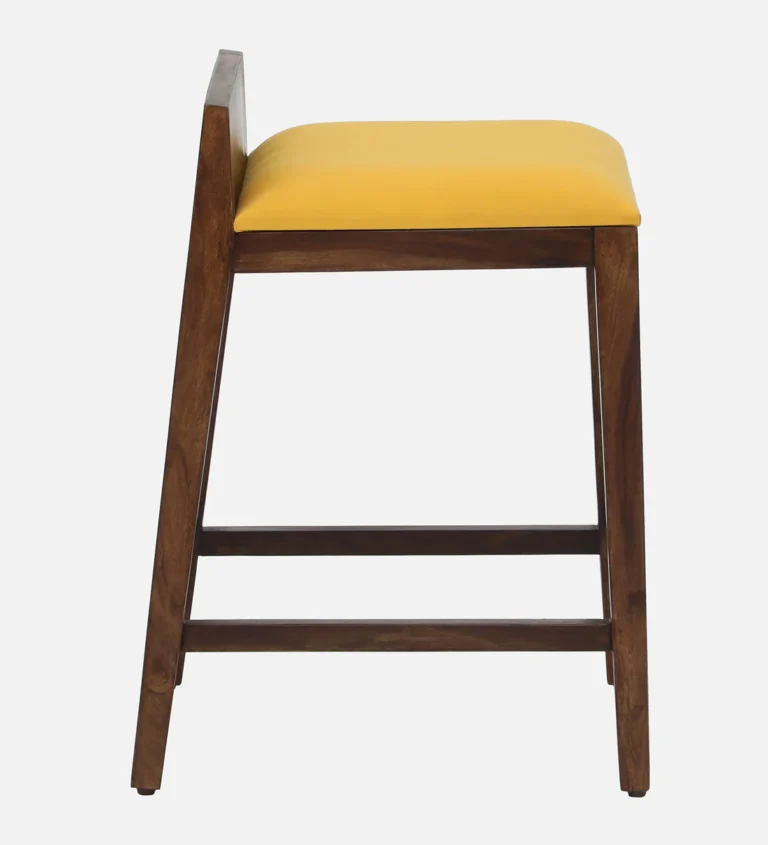 Hermance Premium Wooden Bar Chair with Ergonomic Back Support - Image 3