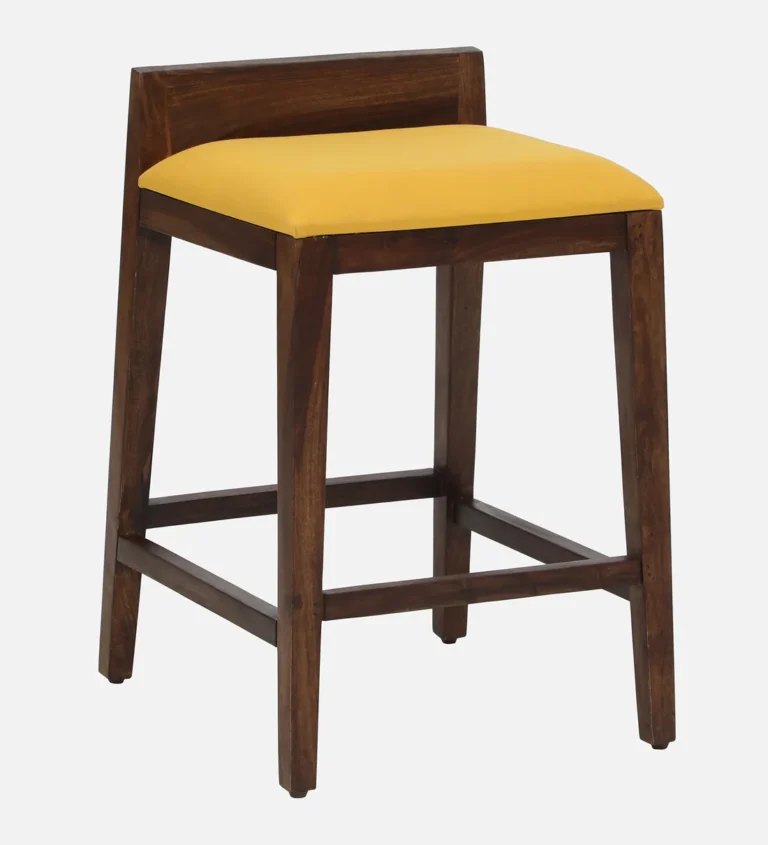Hermance Premium Wooden Bar Chair with Ergonomic Back Support - Image 6