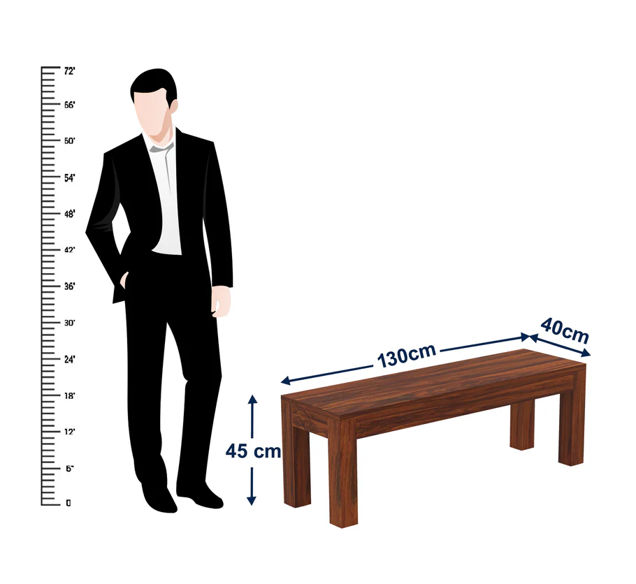 Jovian Premium Sheesham Wood 6 Seater Dining Table Collection - Image 8