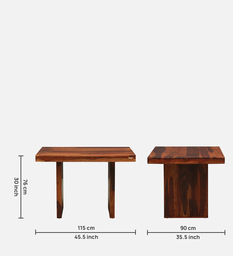 Ravello Premium Solid Wood Dining Table Set with for Matching Chairs - Image 2