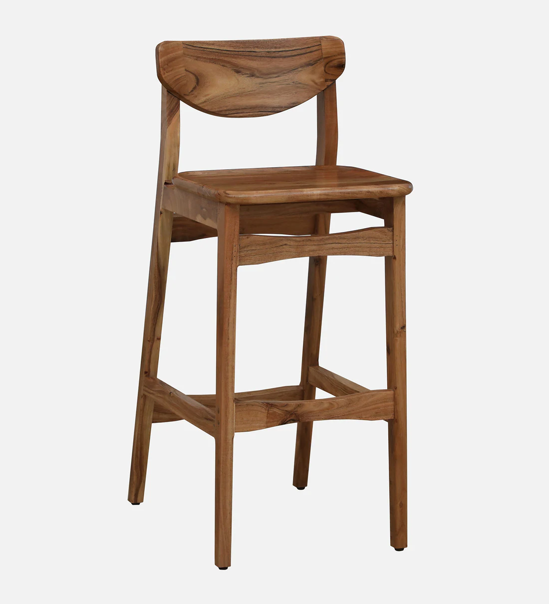 Ravento Solid Sheesham Wood Bar Chair for Kitchen Island - Image 7