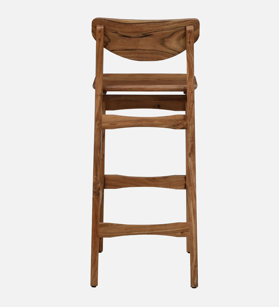 Ravento Solid Sheesham Wood Bar Chair for Kitchen Island - Image 8