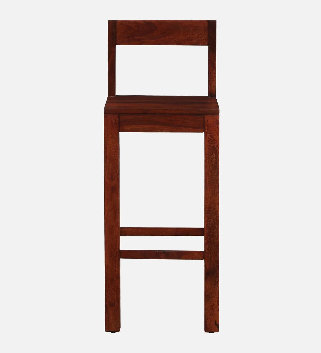 Velmont Handcrafted Sheesham Wood Bar Chair in Natural Finish - Image 7