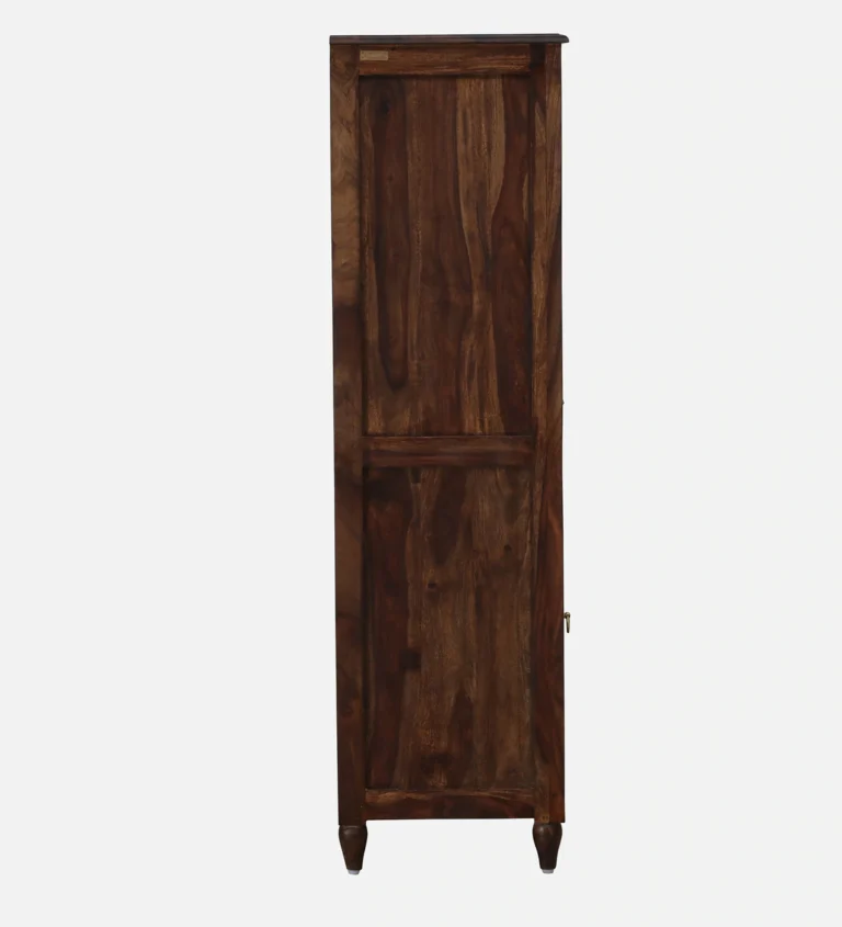 Velmont Premium Sheesham Wood Bar Cabinet in Walnut Finish - Image 5