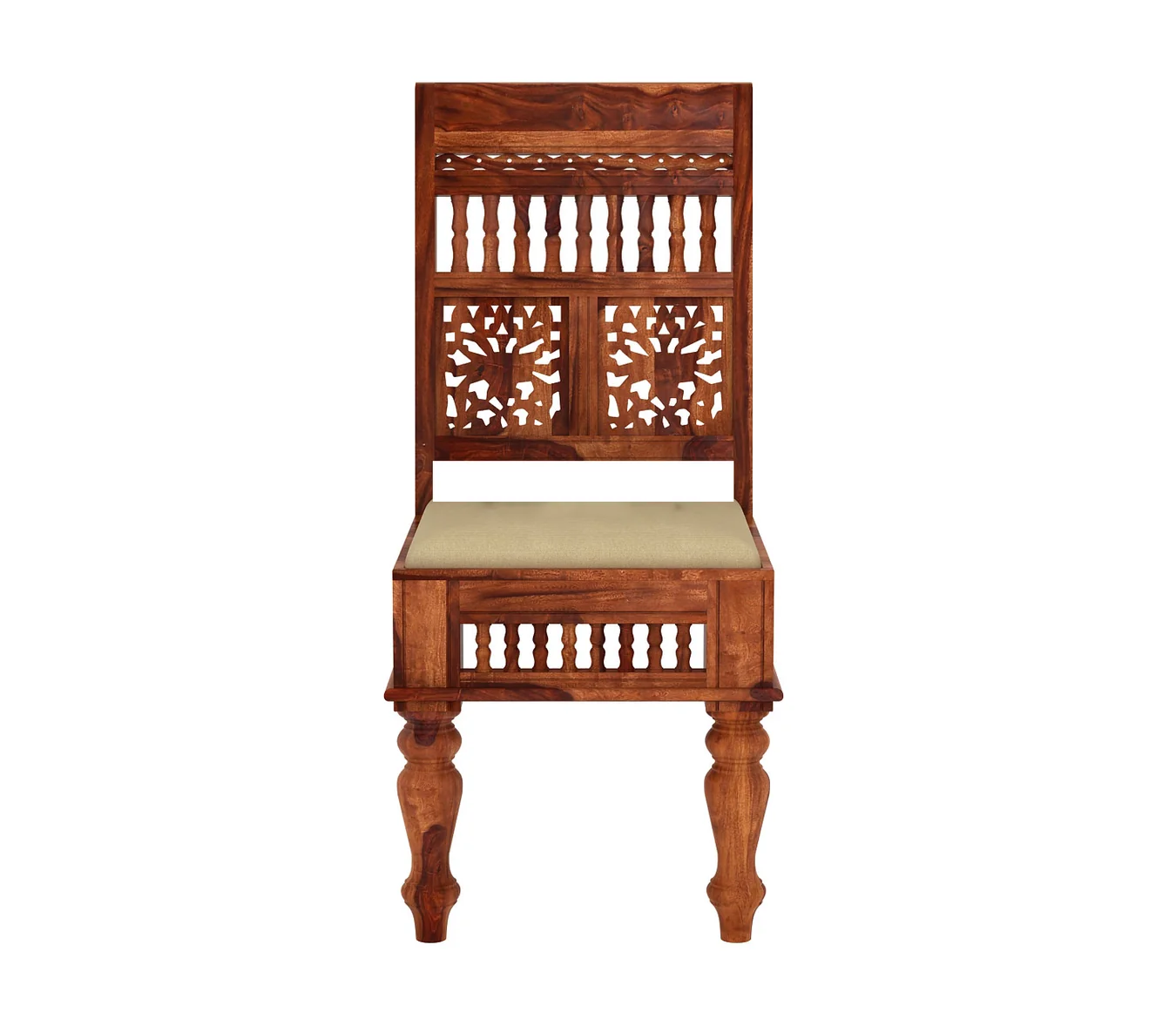 Wincrest Solid Wood Bar Chair with Comfortable Backrest - Image 2