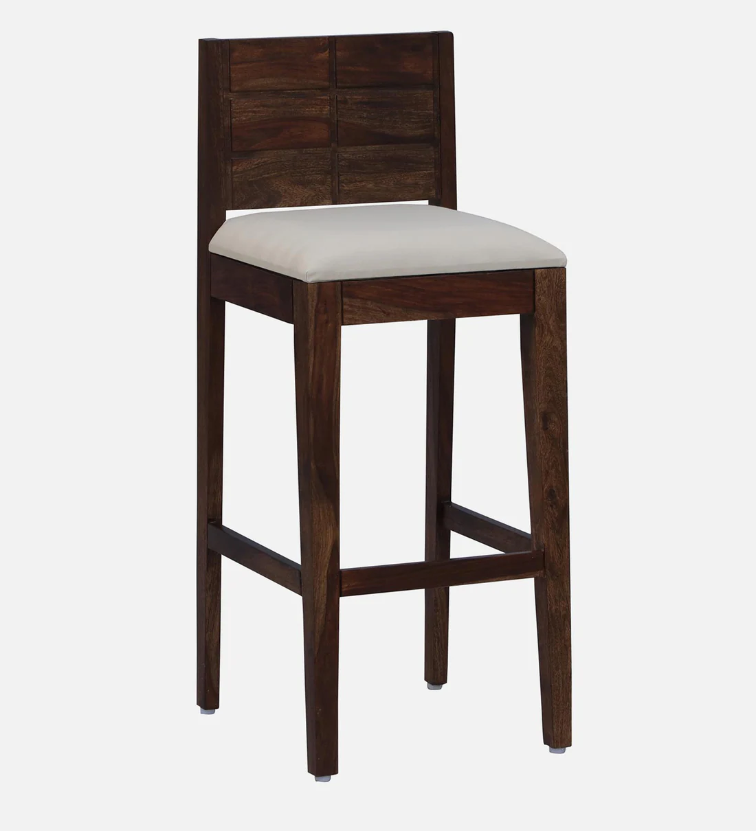 Woodnest Handcrafted Solid Wood Bar Chair for Modern Interiors - Image 2