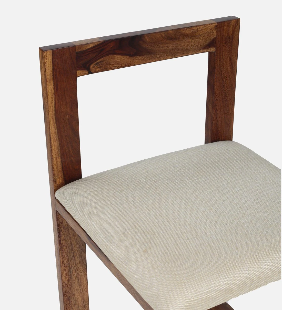 Zephron Premium Solid Wood Bar Chair with High Backrest - Image 6