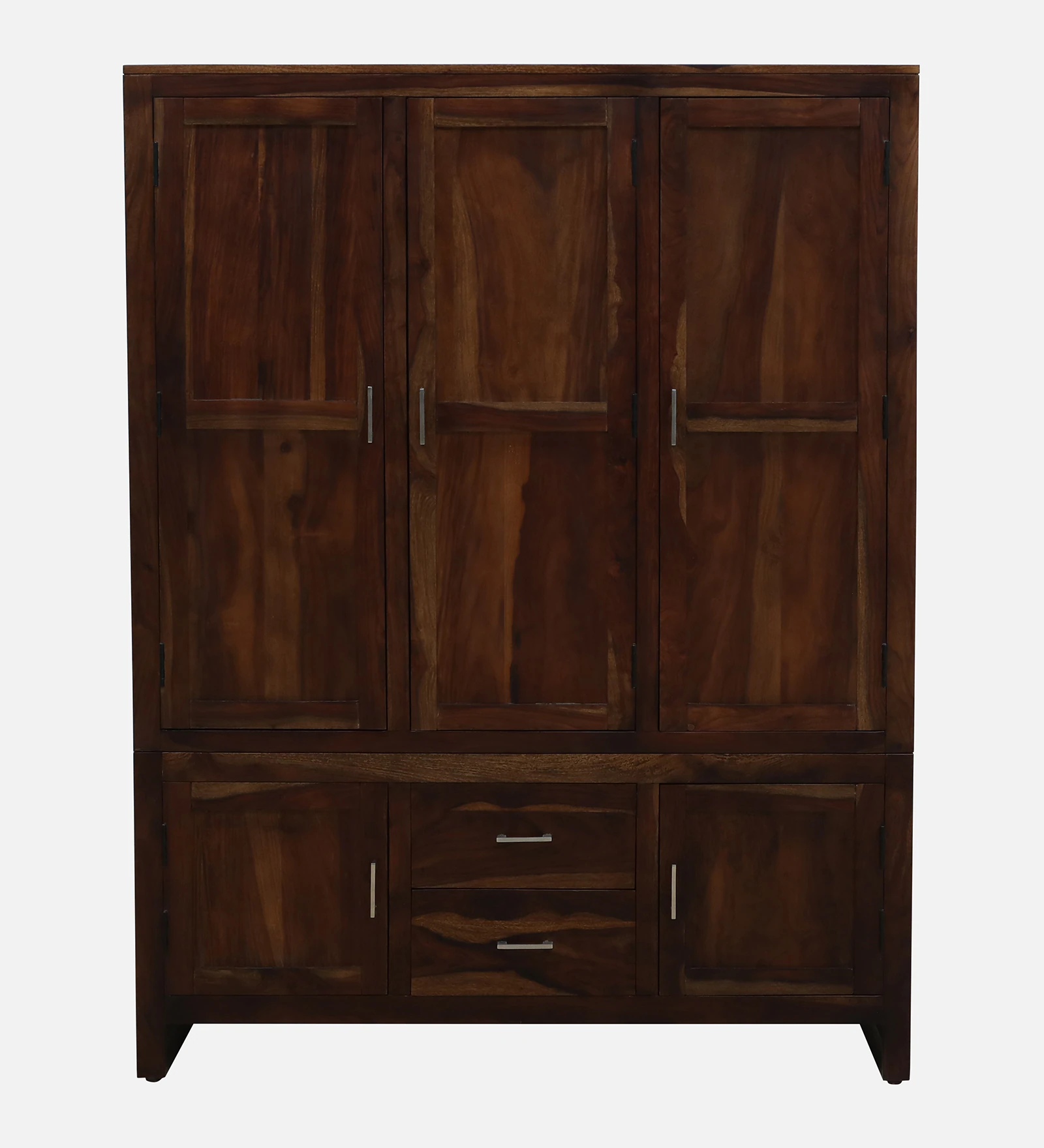 2. Elegant Classic Wooden Wardrobe with Ample Storage and Stylish Design - Image 2