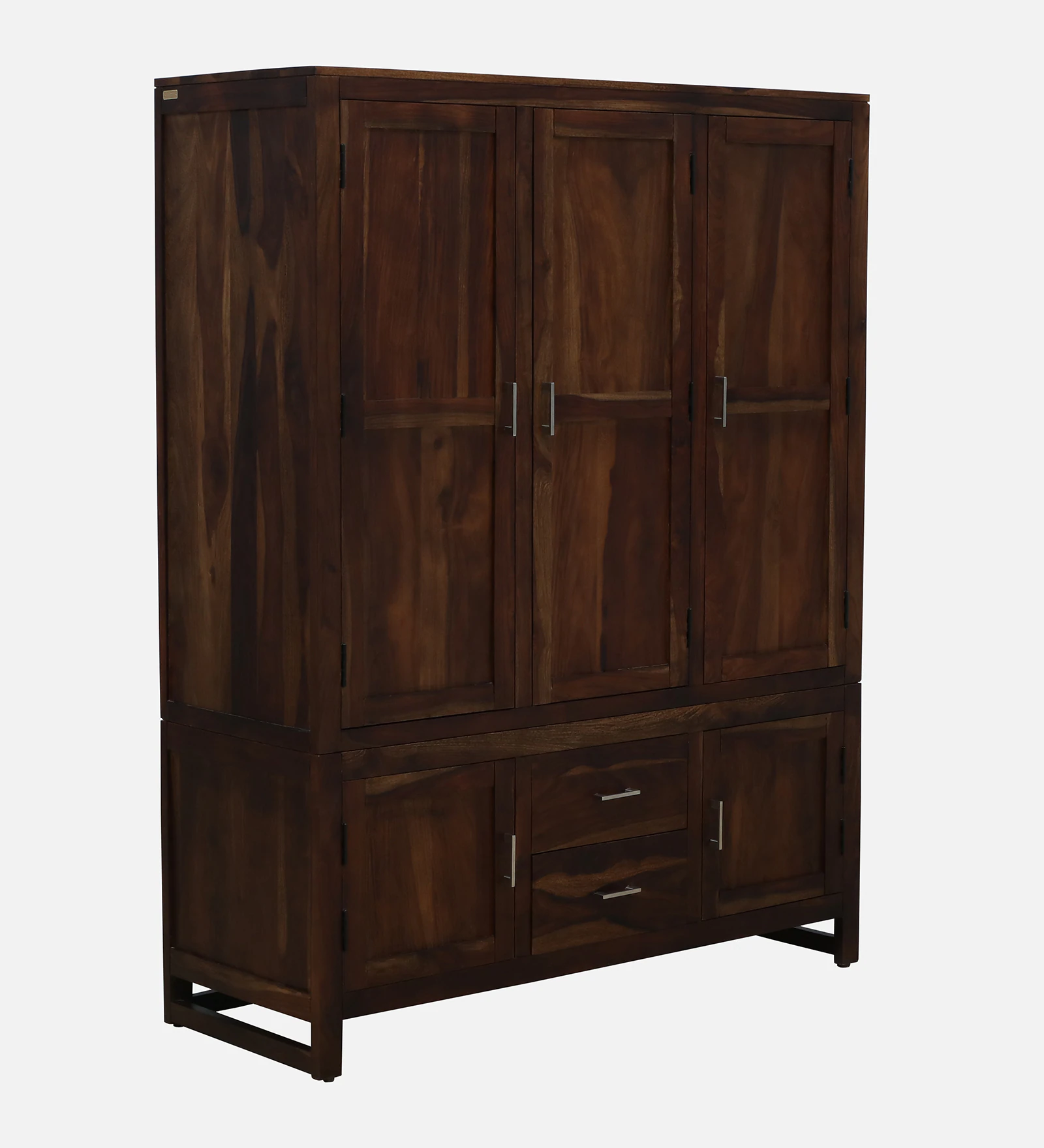 2. Elegant Classic Wooden Wardrobe with Ample Storage and Stylish Design - Image 6