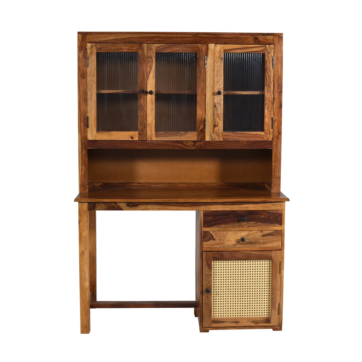 5. Premium Wooden Study Table with Stylish Cabinet and Drawer Storage - Image 2