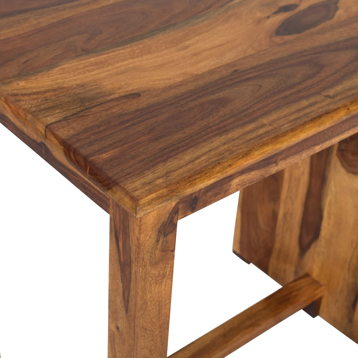 8. Minimalist Wooden Work Desk with Storage Cabinet and Spacious Design - Image 4