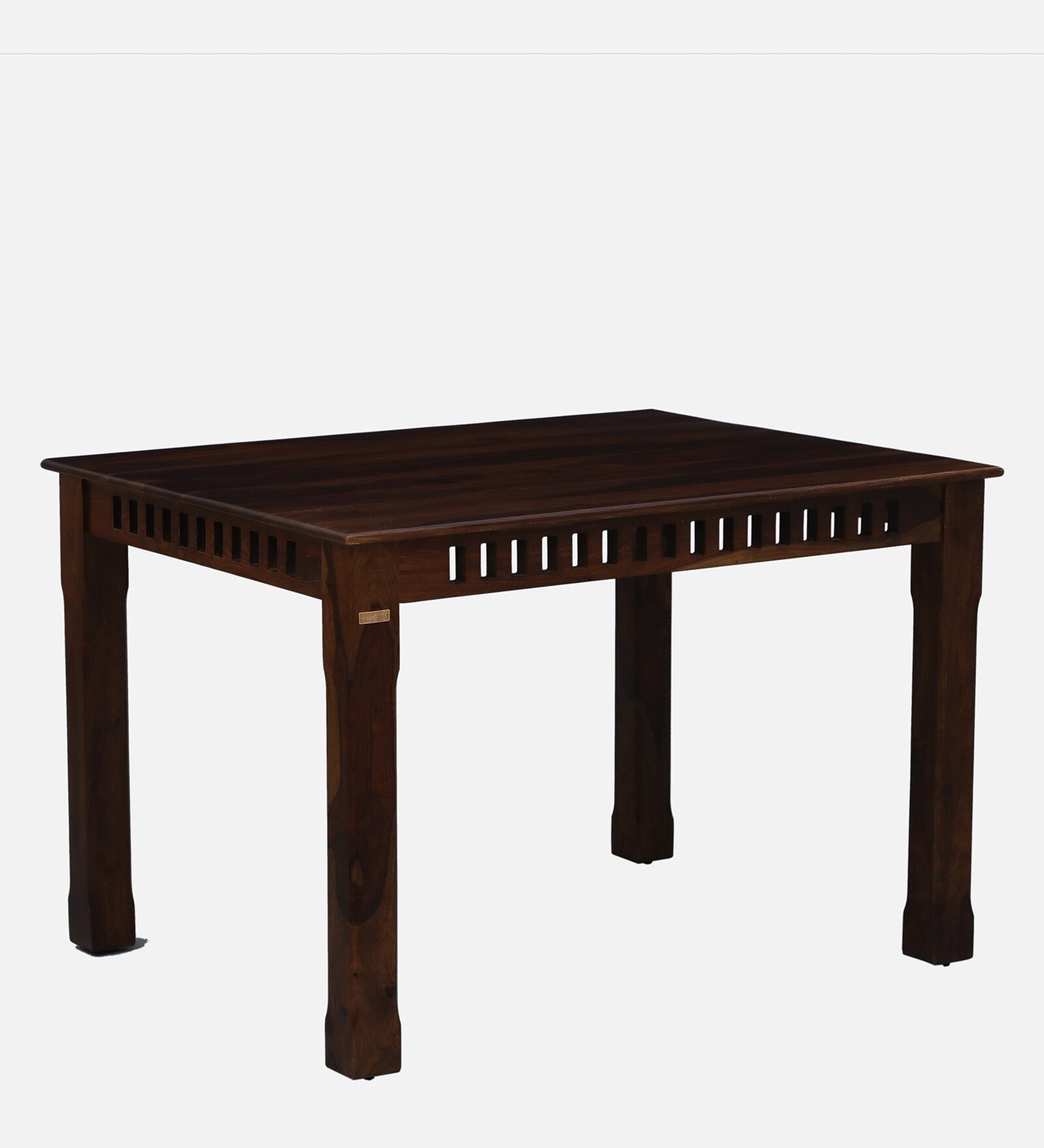 Arden Elegant Sheesham Wood 4 Seater Dining Table Set - Image 2