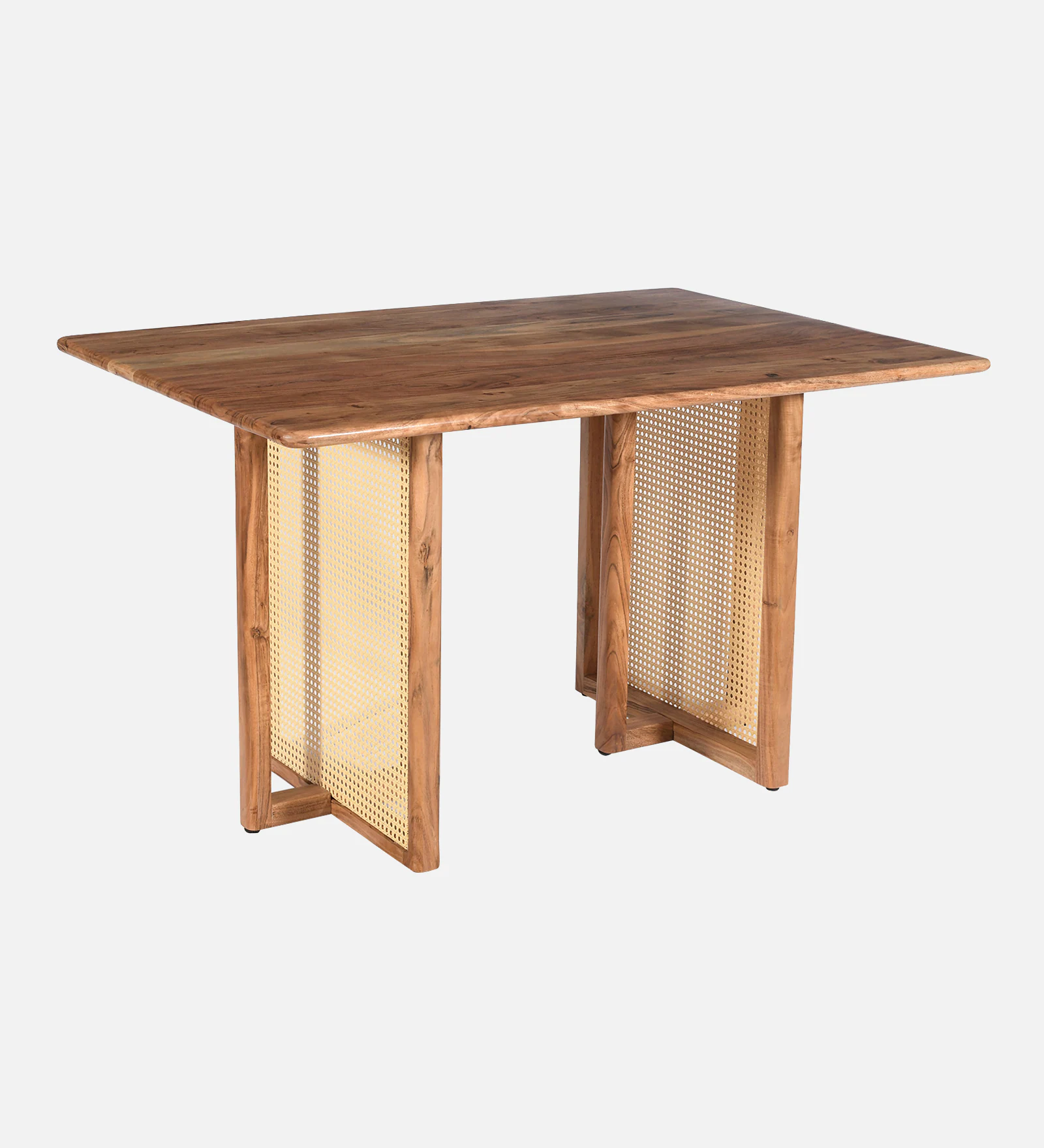 Avira Modern Solid Wood 4 Seater Dining Set for Home - Image 3