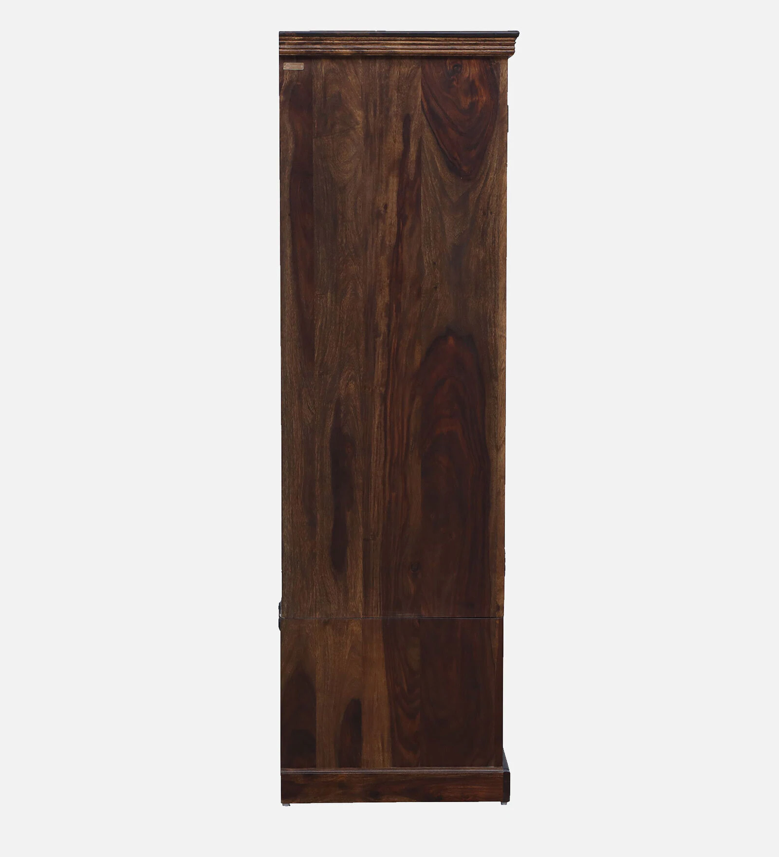 Classic Handcrafted Sheesham Wood 2 Door Storage Cabinet - Image 4
