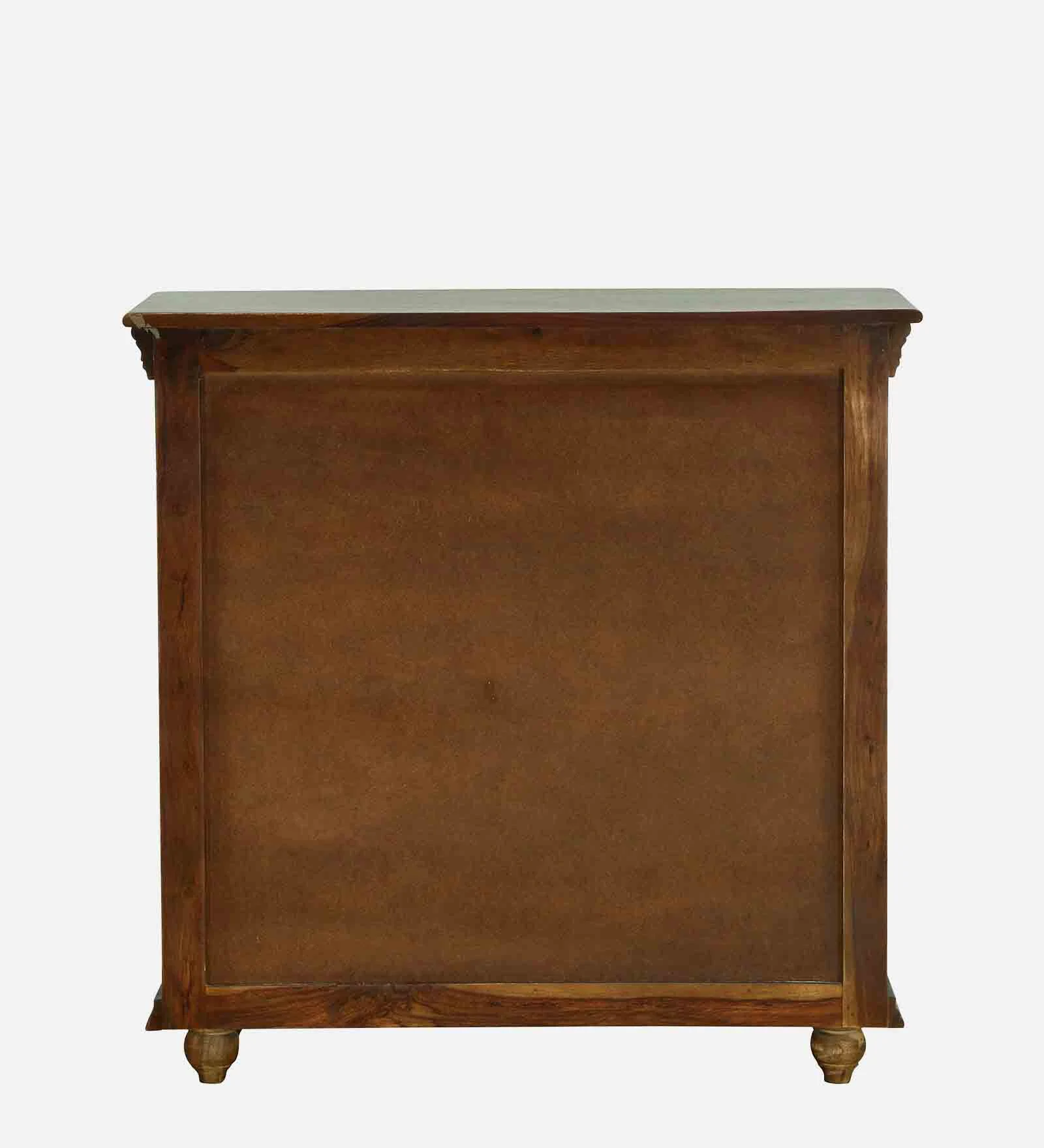 Classic Wooden Crockery Storage Unit with Glass Display Doors - Image 6