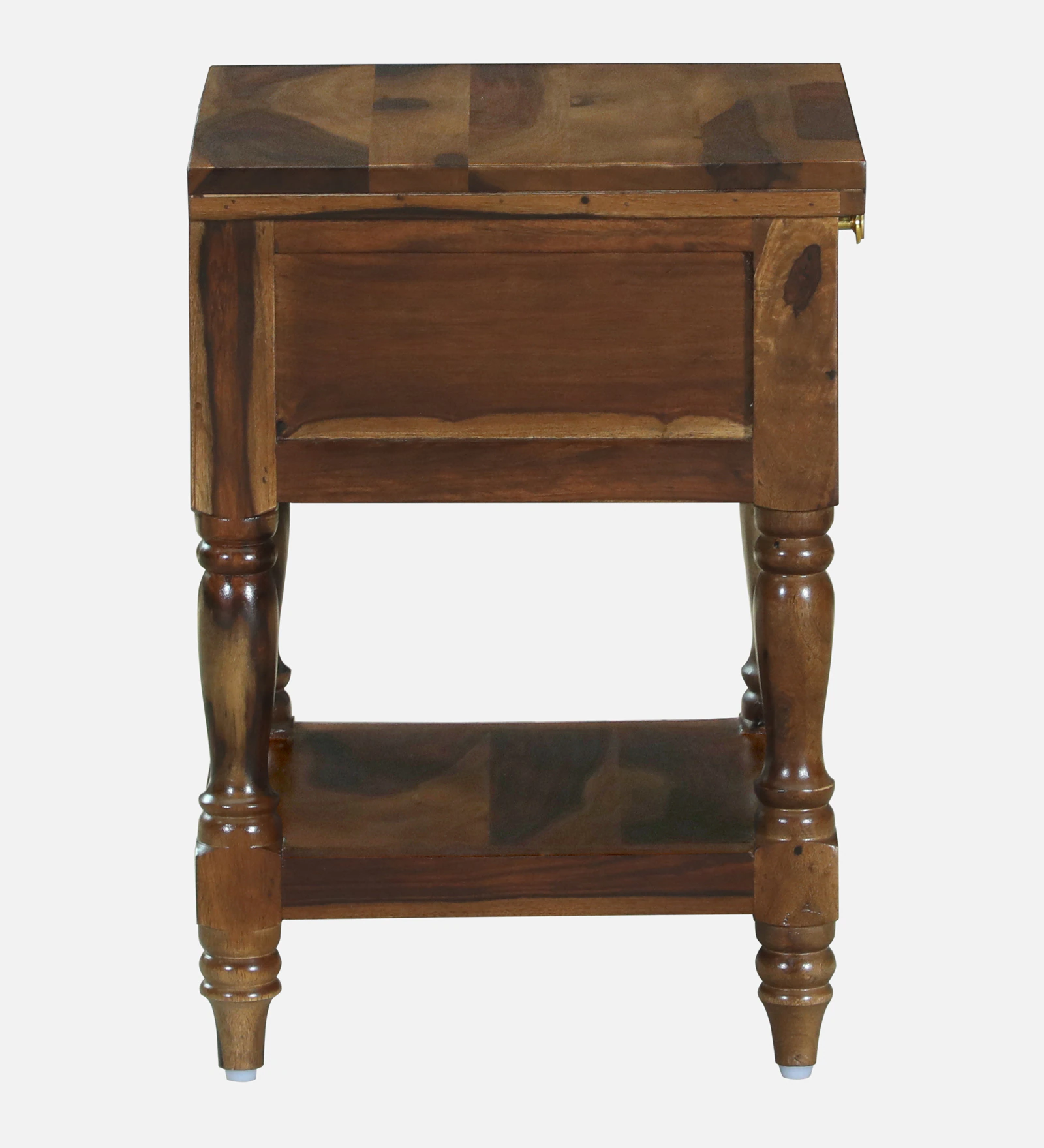 Elegant Natural Wooden Bedside Table for Bedroom - Image 6