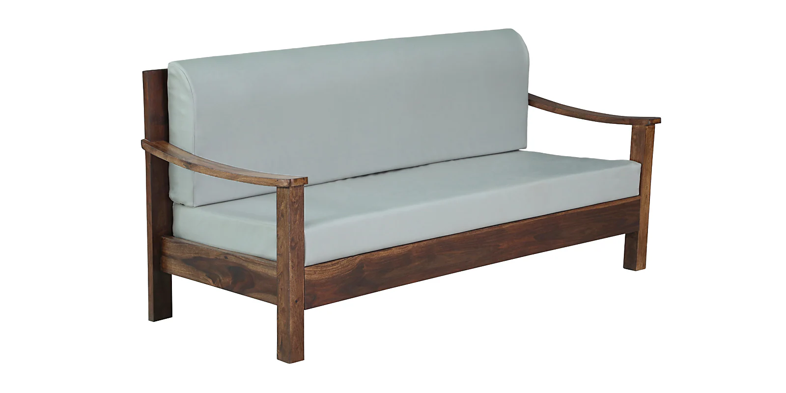Elegant Solid Wood Classic Design 3 Seater Sofa for Home - Image 2