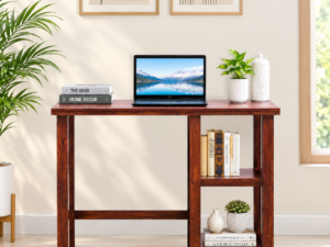 Handcrafted Solid Wood Study Desk for Everyday Work