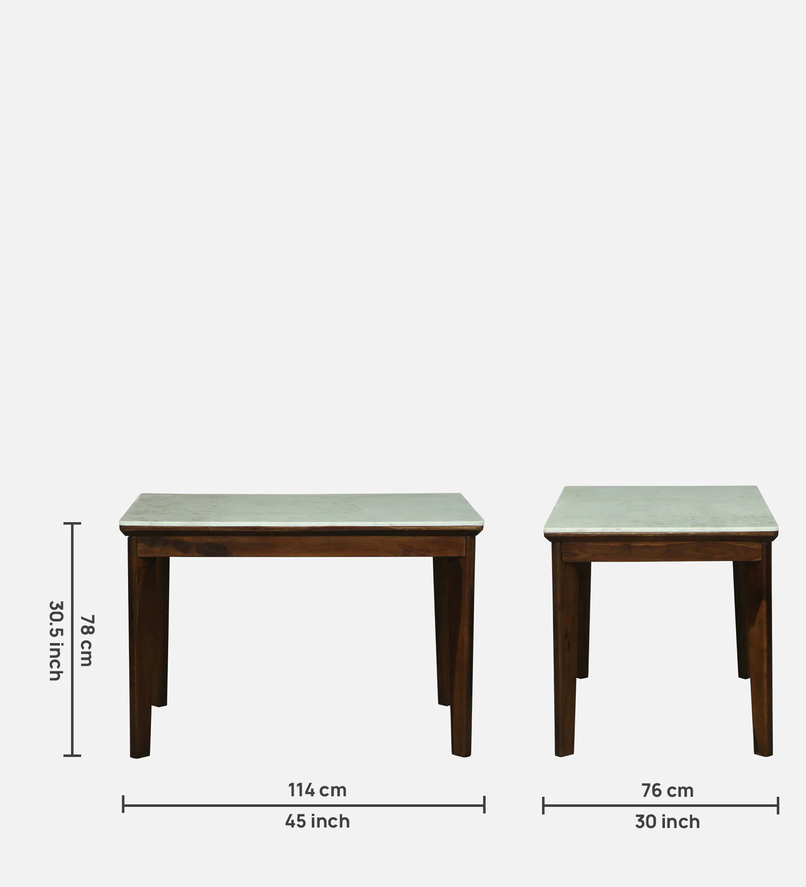 Marlow Premium Solid Wood 4 Seater Dining Table and Chair Set - Image 4