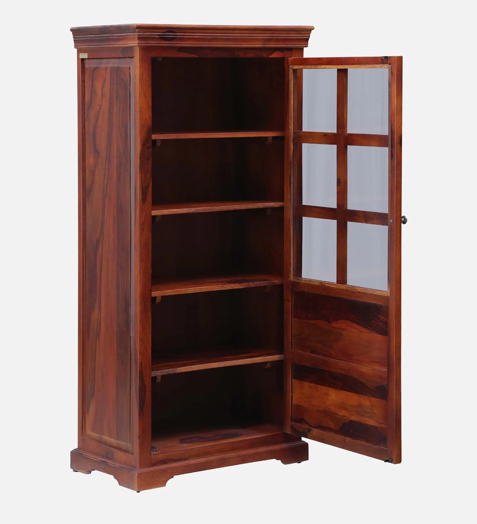 Premium Natural Wooden Crockery Display and Storage Unit - Image 4