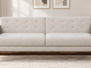 Royal Wooden Frame Luxury Style 3 Seater Living Room Sofa