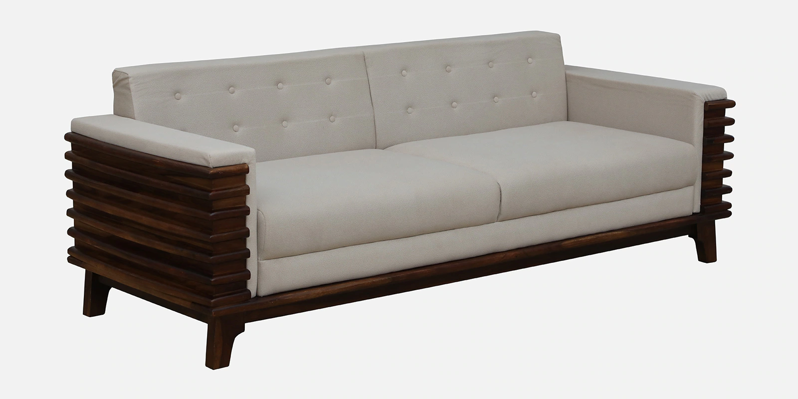 Royal Wooden Frame Luxury Style 3 Seater Living Room Sofa - Image 4