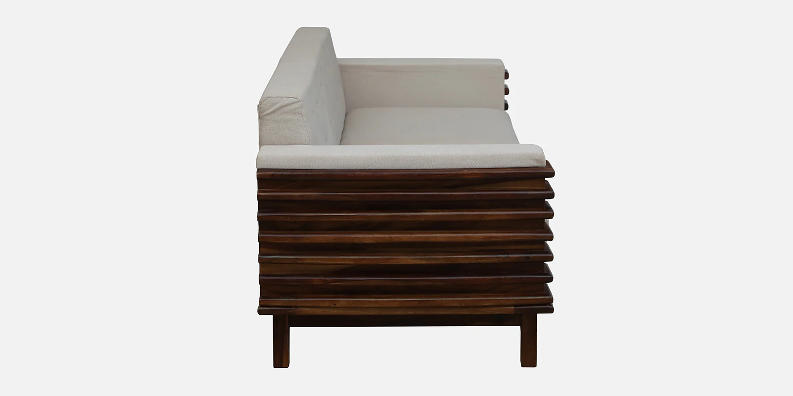 Royal Wooden Frame Luxury Style 3 Seater Living Room Sofa - Image 7