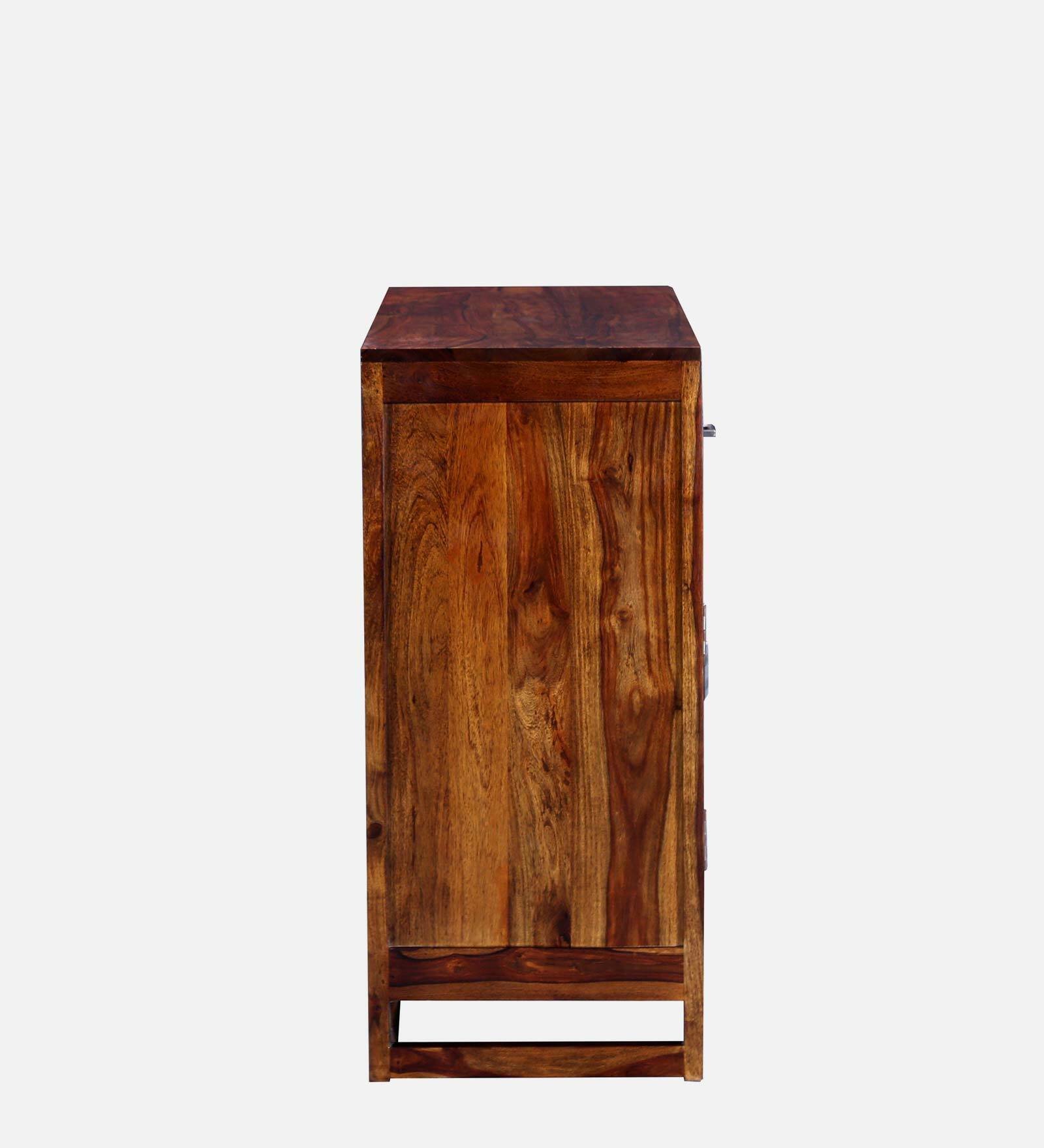 Traditional Solid Wood Dining Room Crockery Storage Cabinet - Image 4