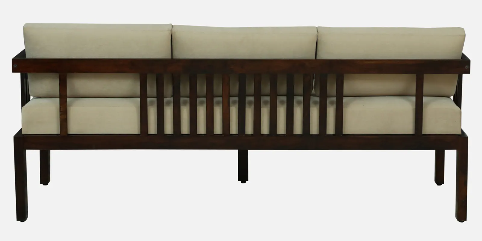 Royal Solid Sheesham Wood Traditional Style 3 Seater Sofa Set - Image 6